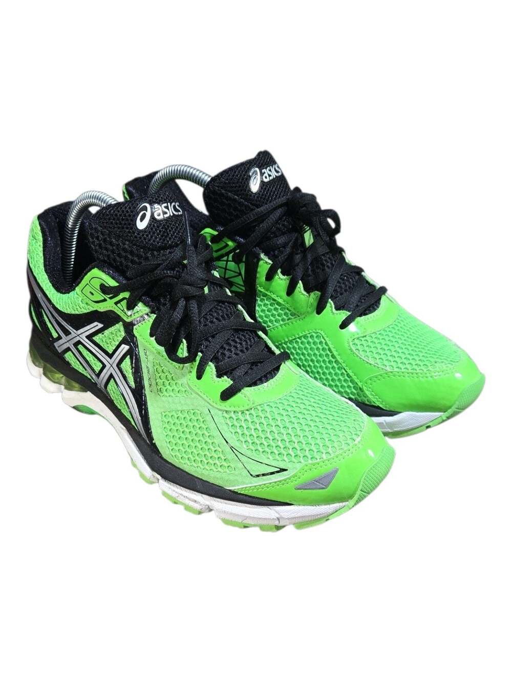 Asics GT-2000 3 Running Shoes Neon Green and Black Men's Size 9